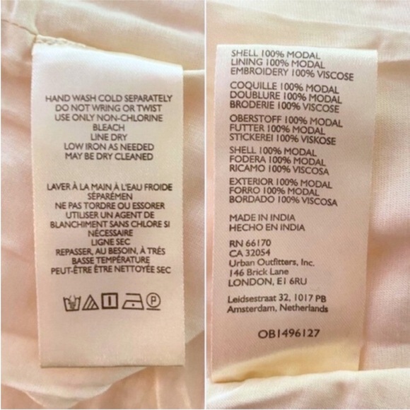 NEW Revolve Free People Audrey Dress Copper Rose Combo Small - Picture 17 of 17